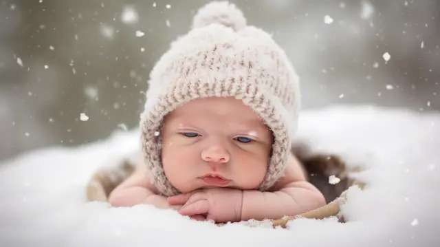 pngtree-baby-photo-shoot-with-hat-in-snow-image_2960384